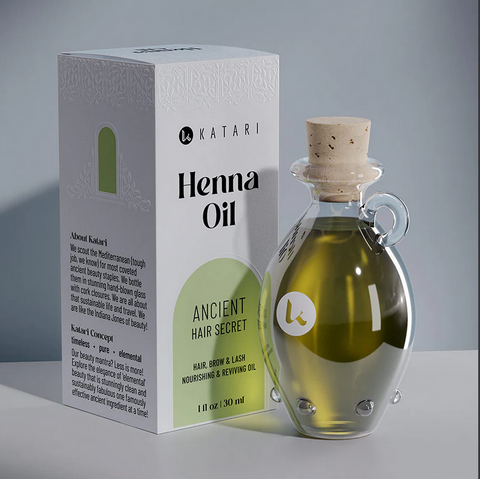 100% Pure Henna Oil for Hair