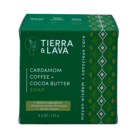 Cardamom Coffee & Cocoa Butter Soap Bar