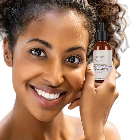 Castor Oil for Skin Hair and Eyes