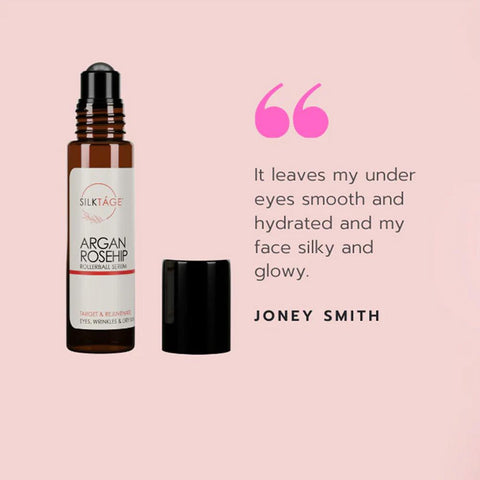 ARGAN ROSEHIP ROLLERBALL SERUM - SILKTAGE