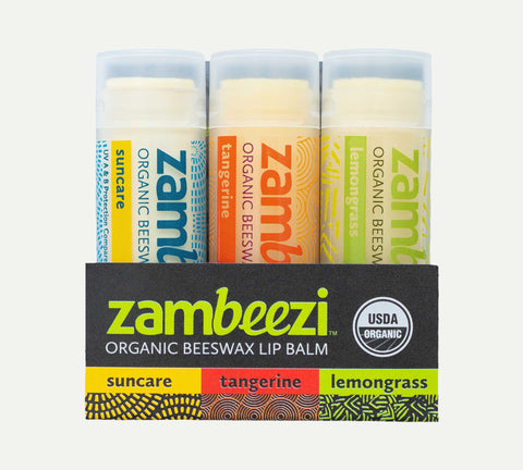 Organic Variety 3-Pack Lip Balm