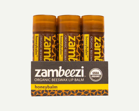 Honeybalm 3-pack Lip Balm with Beeswax