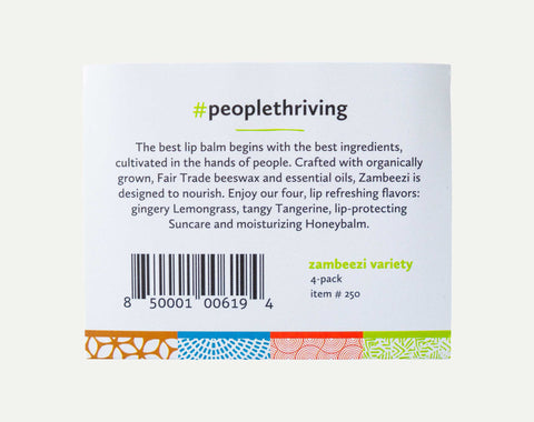 Organic Variety 4-pack Lip Balm