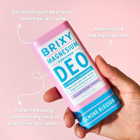 Magnesium Enriched Deo - Almond Blossom (Lightly Scented)