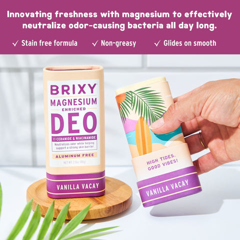 Magnesium Enriched Deo - Vanilla Vacay