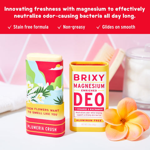 Magnesium Enriched Deo - Plumeria Crush