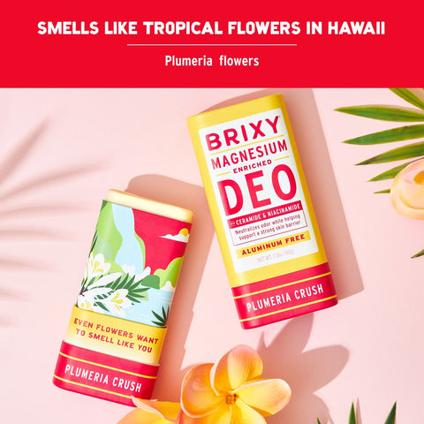 Magnesium Enriched Deo - Plumeria Crush