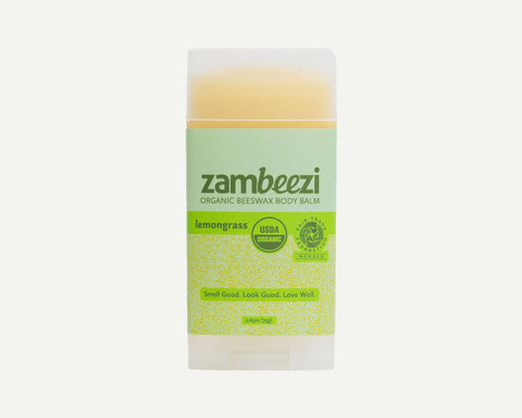 Lemongrass Deodorant Body Balm with Beeswax
