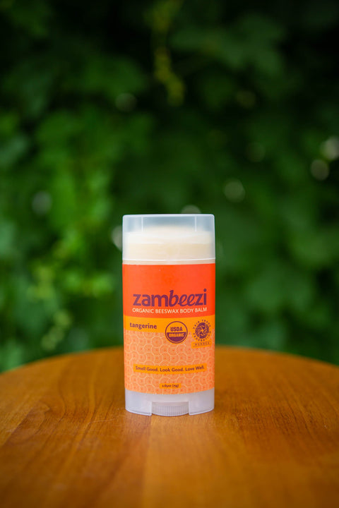 Tangerine Deodarant Body Balm with Beeswax