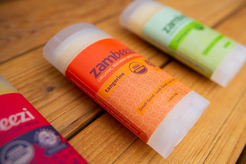 Tangerine Deodarant Body Balm with Beeswax