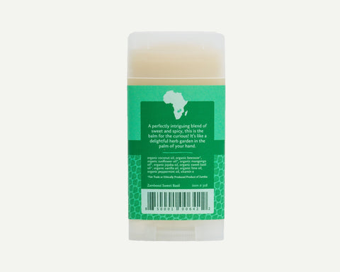 Sweet Basil Deodarant Body Balm with Beeswax