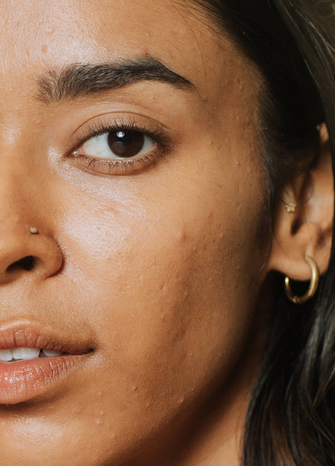 vegan cruelty free full coverage concealer creme concealer.  +caption_Simran is wearing CW4 #shade_CW4_|_Medium_Warm