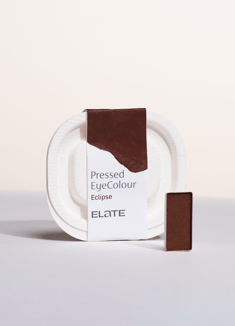Vegan and cruelty free beauty, eyeshadow, smokey eye, neutral eyeshadow #shade_Eclipse_|_Deep_Shimmery_Maroon