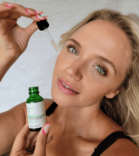 ISLAND C GLOW DROPS - SOURSOP VITAMIN C SERUM - SILKTAGE