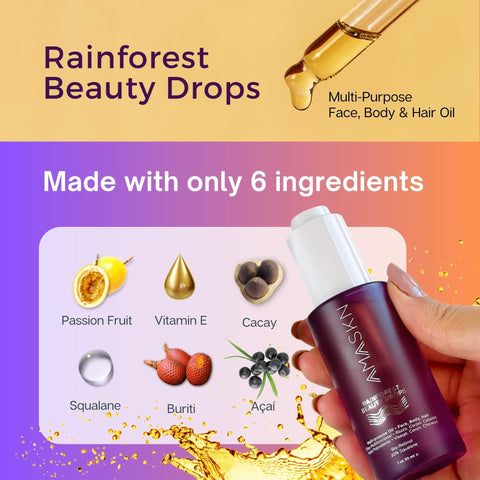 Rainforest Beauty Drops - Face, Body & Hair Oil