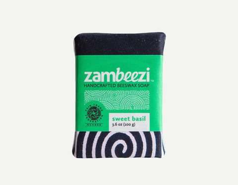 Sweet Basil Soap Bar with Beeswax
