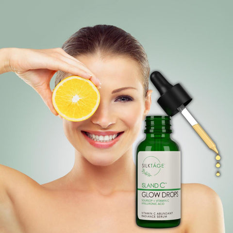 ISLAND C GLOW DROPS - SOURSOP VITAMIN C SERUM - SILKTAGE
