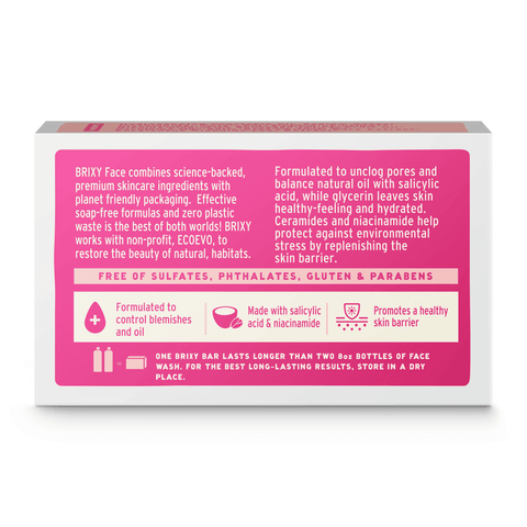 Blemish Control Facial Cleansing Bar - BRIXY