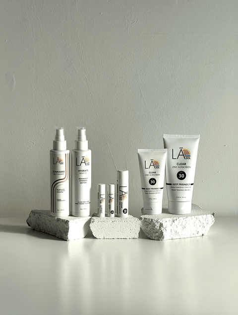 CLEAR MINERAL ZINC SUNSTICK SPF 30 - LĀ SOL COLLECTIVE reef - friendly zinc - based clean beauty
