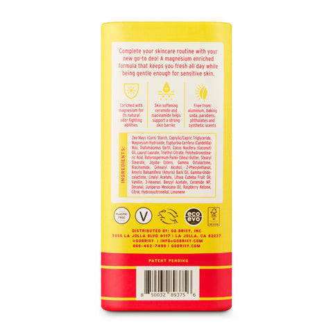 Magnesium Enriched Deo - Plumeria Crush