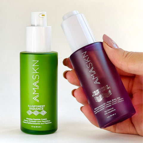 Rainforest Firm & Glow Skincare Bundle | Skincare Set | AmaSKN Beauty