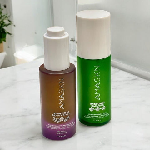 Rainforest Firm & Glow Skincare Bundle | Skincare Set | AmaSKN Beauty