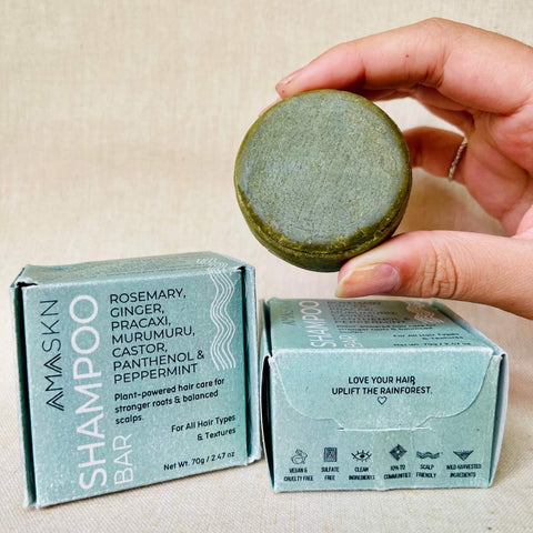 Shampoo Bar - For All hair types & Textures 2.47oz | | AmaSKN Beauty