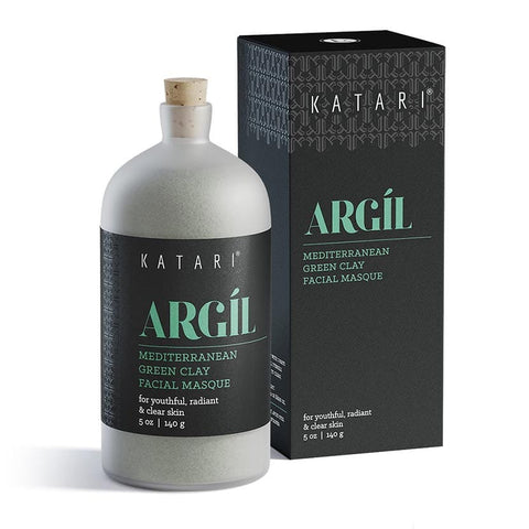 Rare Tunisian Green Clay Masque | 100% pure, hypoallergenic, deep cleansing - Argil