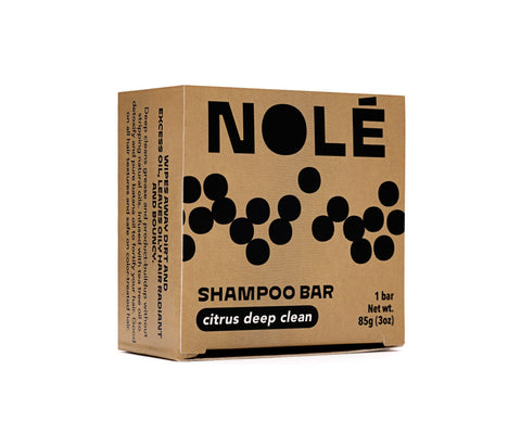 Nole Care Citrus Deep Clean Shampoo Bar