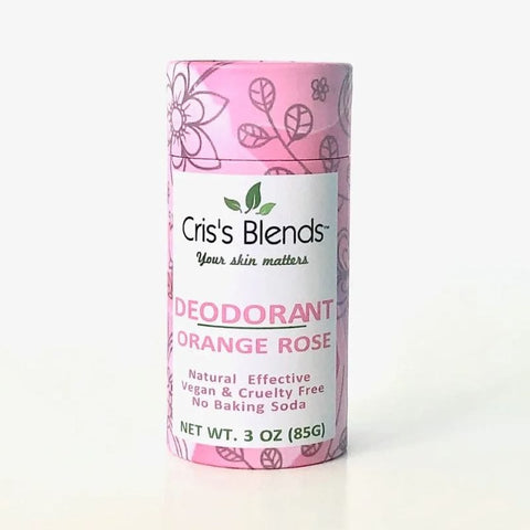 Cris's Blends Orange Rose Natural Deodorant