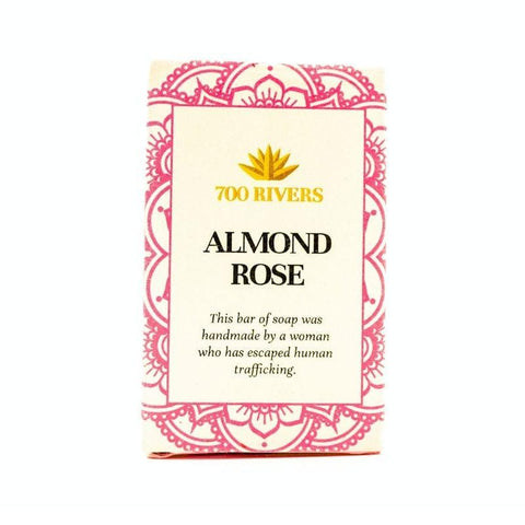 700 Rivers Almond Rose Bar Soap