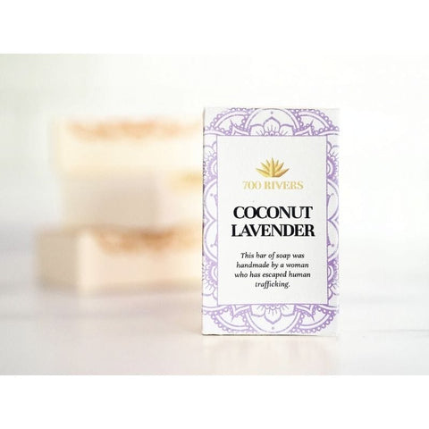 700 Rivers Coconut lavender soap
